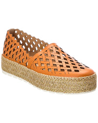 Baldini Baldini Leather Espadrille
