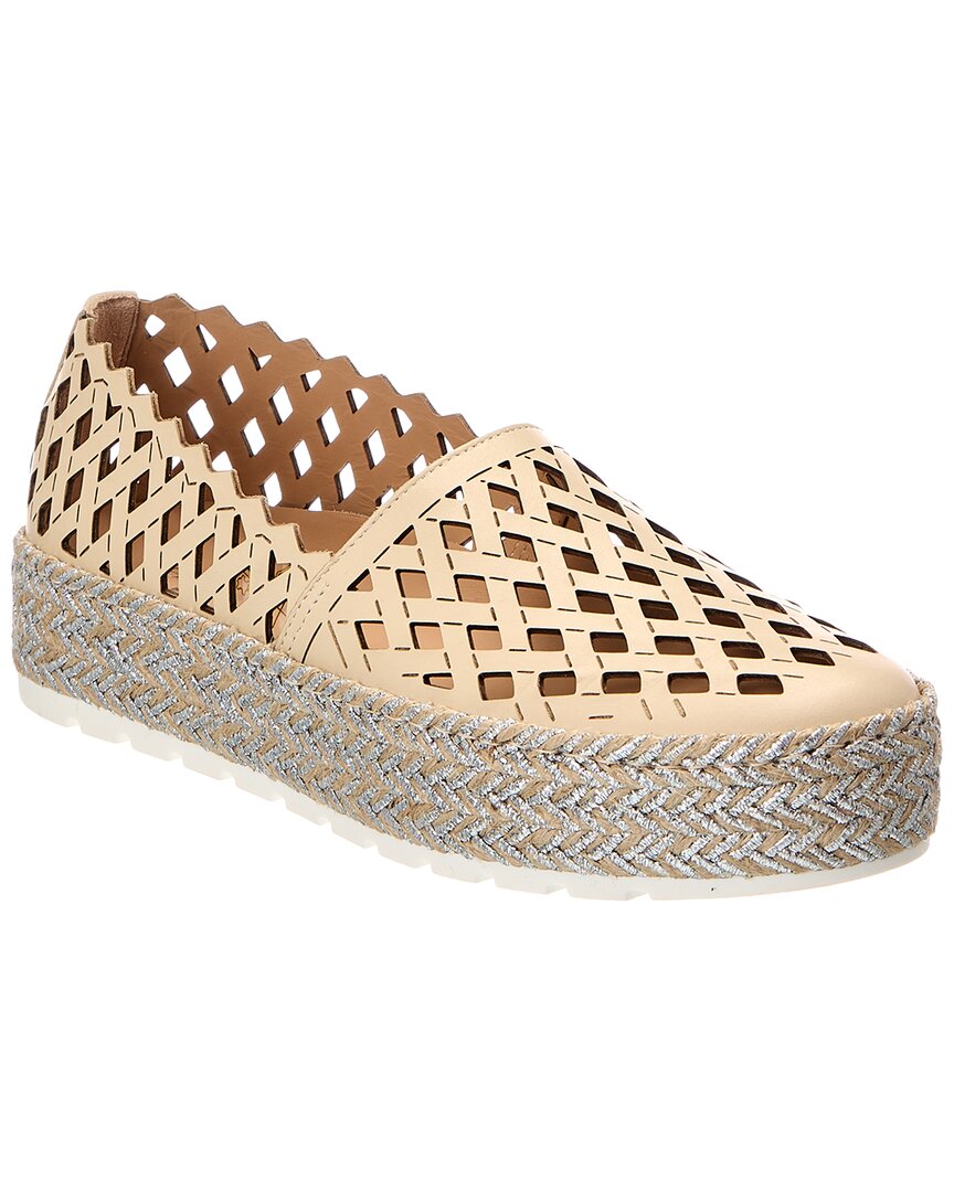 Baldini Baldini Leather Espadrille