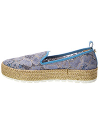 Baldini Baldini Canvas & Mesh Espadrille