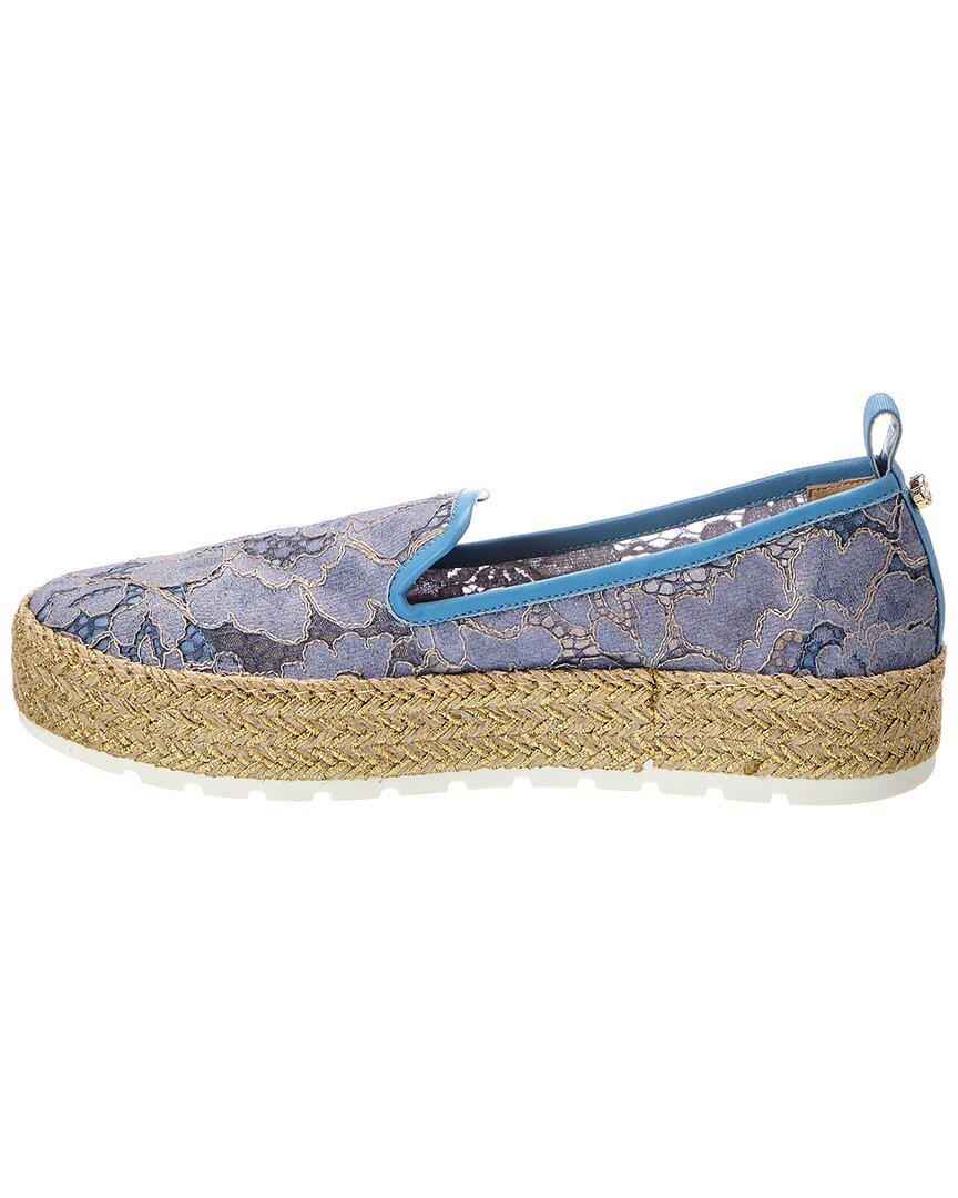 Baldini Baldini Canvas & Mesh Espadrille
