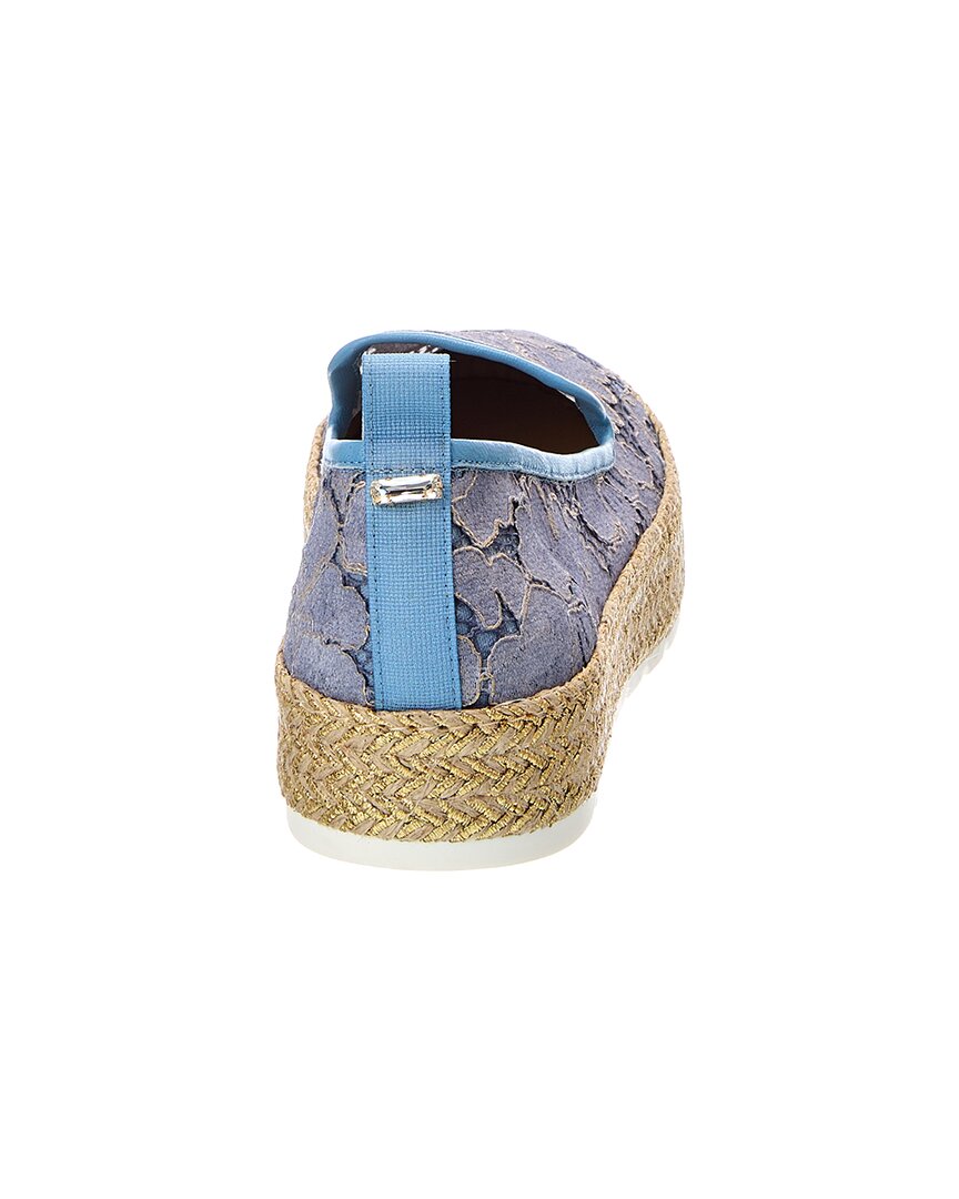 Baldini Baldini Canvas & Mesh Espadrille