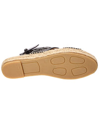 Baldini Baldini Leather Espadrille