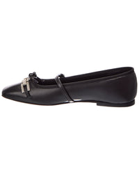 Baldini Baldini Leather Ballet Flat