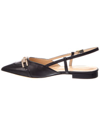 Baldini Baldini Leather Slingback Flat