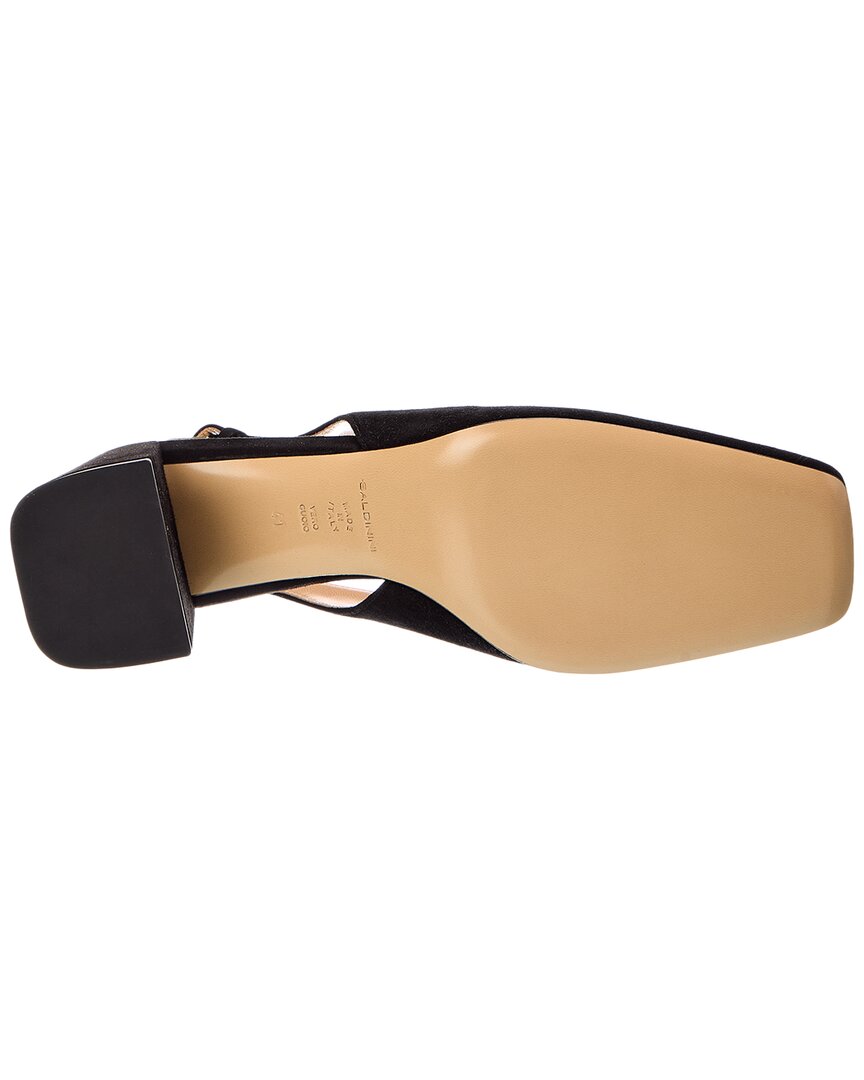 Baldini Baldini Suede Slingback Pump