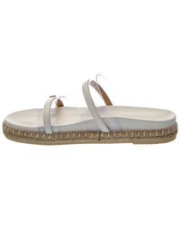 Baldini Baldini Leather & Vinyl Sandal