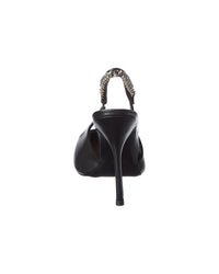 Gucci Gucci Signoria Leather Slingback Pump
