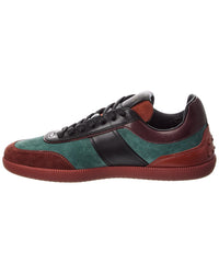 Tod’S Cassetta Suede & Leather Sneaker