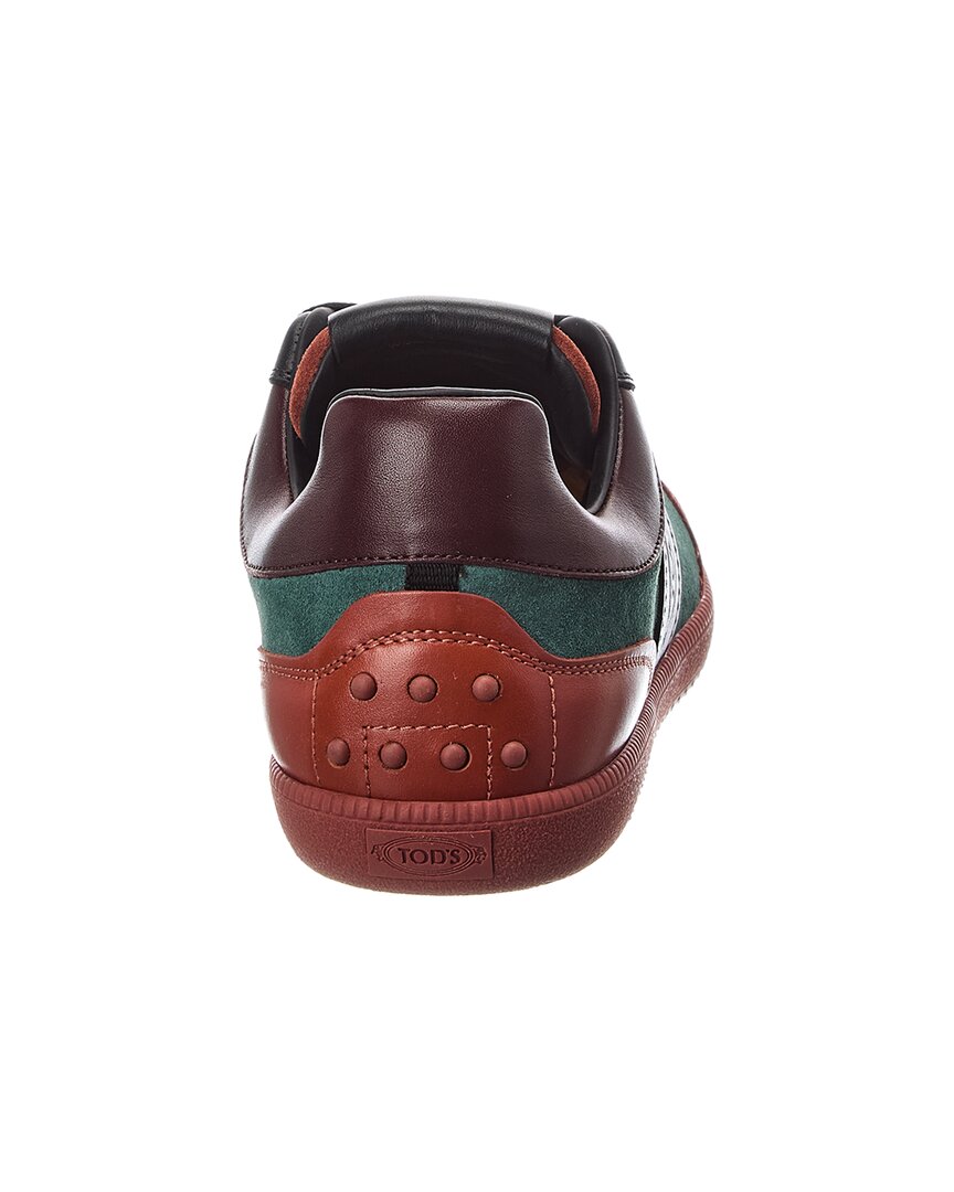 Tod’S Cassetta Suede & Leather Sneaker