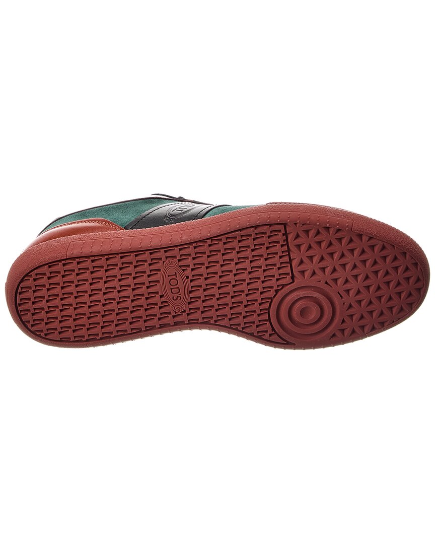 Tod’S Cassetta Suede & Leather Sneaker