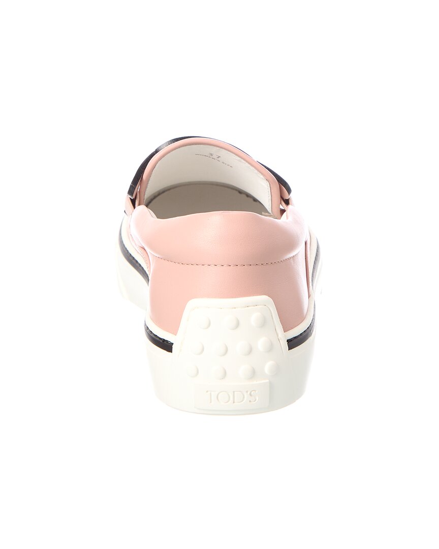 TOD's Tod’S Cassetta Leather Slip-On Sneaker