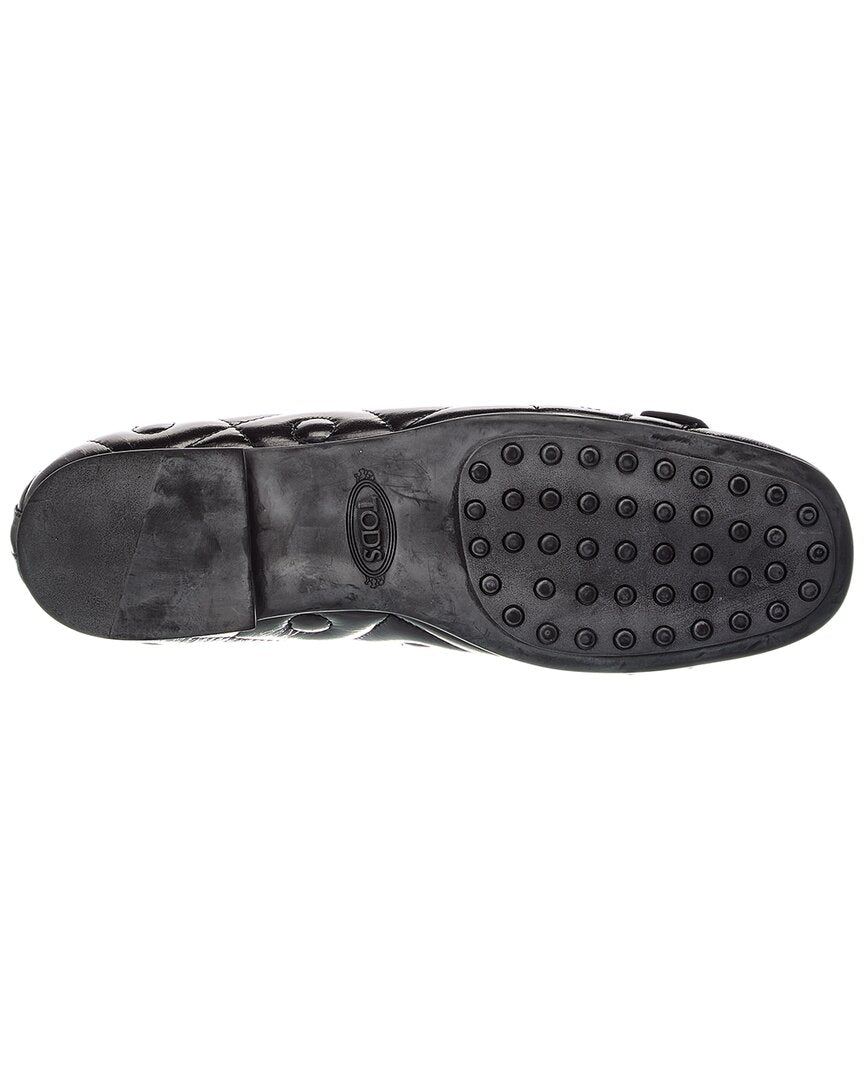 Tod’S Gomma Leather Flat