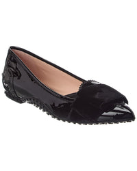 Tod’S Gommini Patent Flat