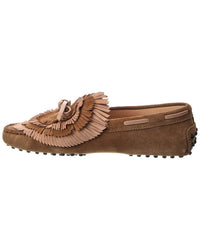 Tod’S Gommini Suede Moccasin