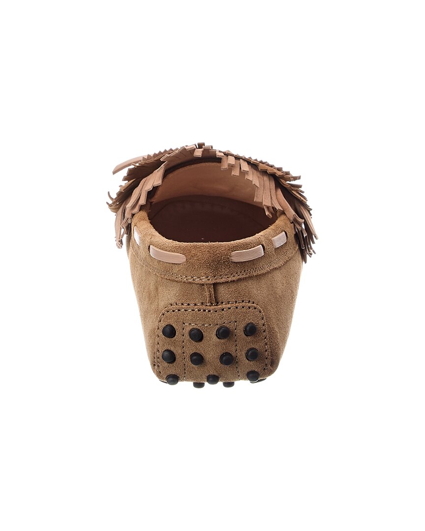 Tod’S Gommini Suede Moccasin