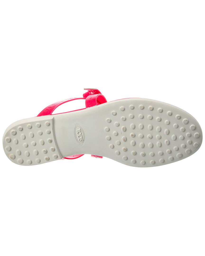 Tod’S Gomma Leather Sandal