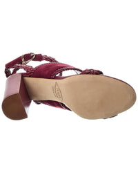 Tod’S Suede & Leather Sandal
