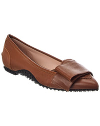 TOD's Tod’S Gomma Leather Ballet Flat