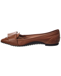 TOD's Tod’S Gomma Leather Ballet Flat