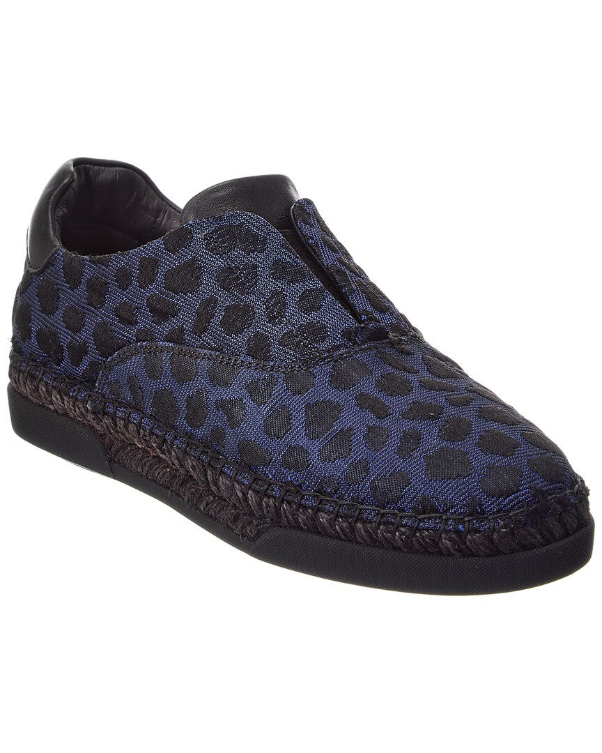 Tod’S Gomma Canvas & Leather Sneaker