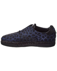 Tod’S Gomma Canvas & Leather Sneaker