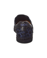 Tod’S Gomma Canvas & Leather Sneaker