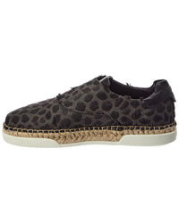 Tod’S Gomma Canvas & Leather Sneaker