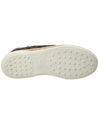 Tod’S Gomma Canvas & Leather Sneaker