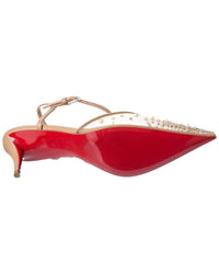 Christian Louboutin Christian Louboutin Miss Z 60 Mesh & Leather Pump