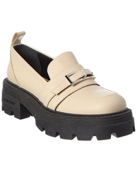 Sergio Rossi Sergio Rossi Nora 25 Leather Loafer