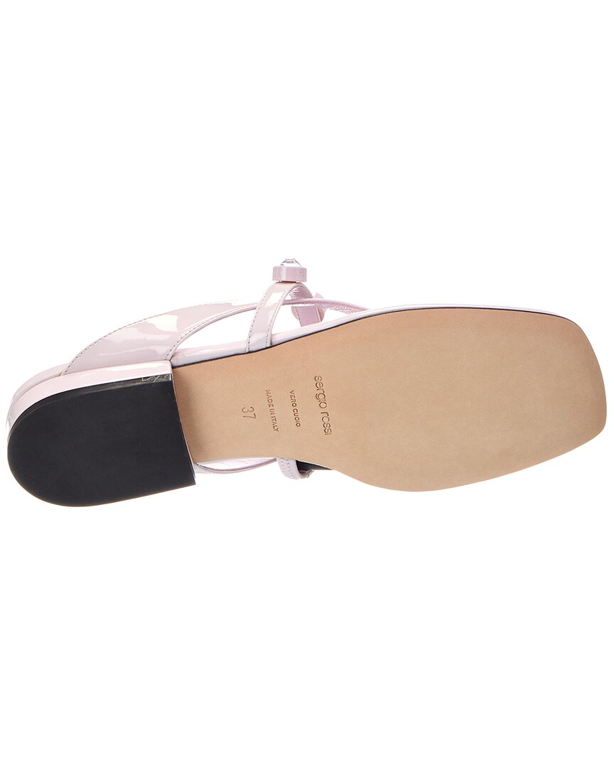Sergio Rossi Sergio Rossi Patent Sandal