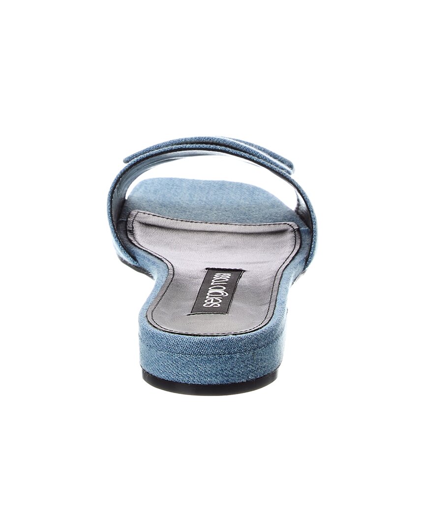 Sergio Rossi Dnu Inv Sergio Rossi Denim Sandal