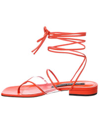 Sergio Rossi Sergio Rossi Lunettes 15 Leather & Vinyl Sandal