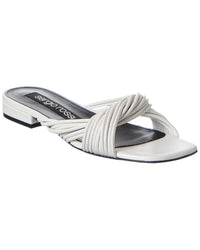 Sergio Rossi Sergio Rossi Akida Leather Sandal