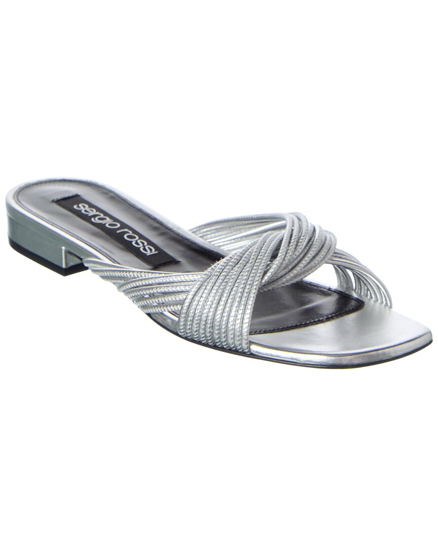 Sergio Rossi Sergio Rossi Akida Leather Sandal