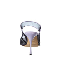 Sergio Rossi Sergio Rossi Godiva 90 Mesh & Patent Sandal
