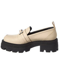Sergio Rossi Sergio Rossi Alicia 90 Leather Platform Loafer