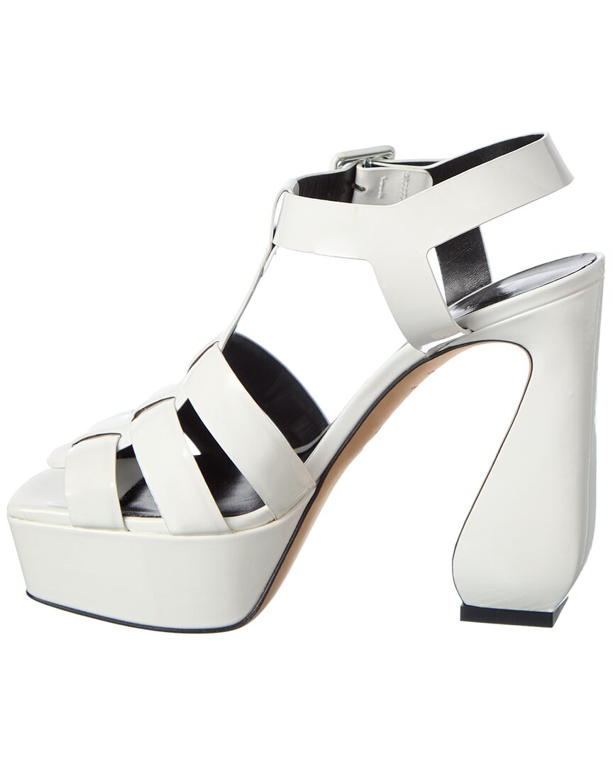 Sergio Rossi Sergio Rossi 90 Patent Platform Sandal