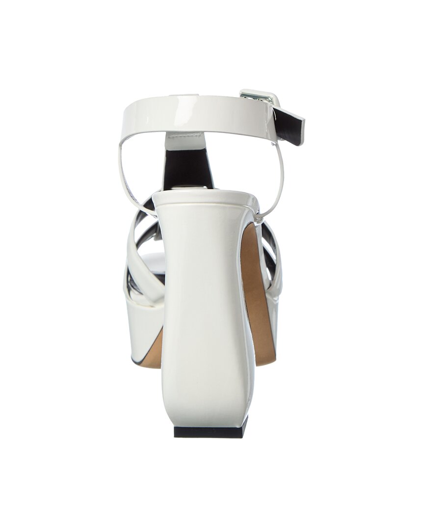 Sergio Rossi Sergio Rossi 90 Patent Platform Sandal