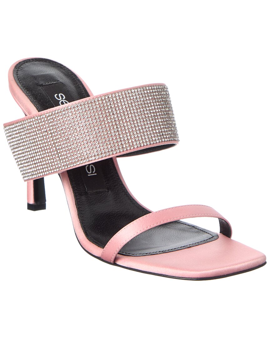 Sergio Rossi Sergio Rossi Paris 90 Satin Sandal