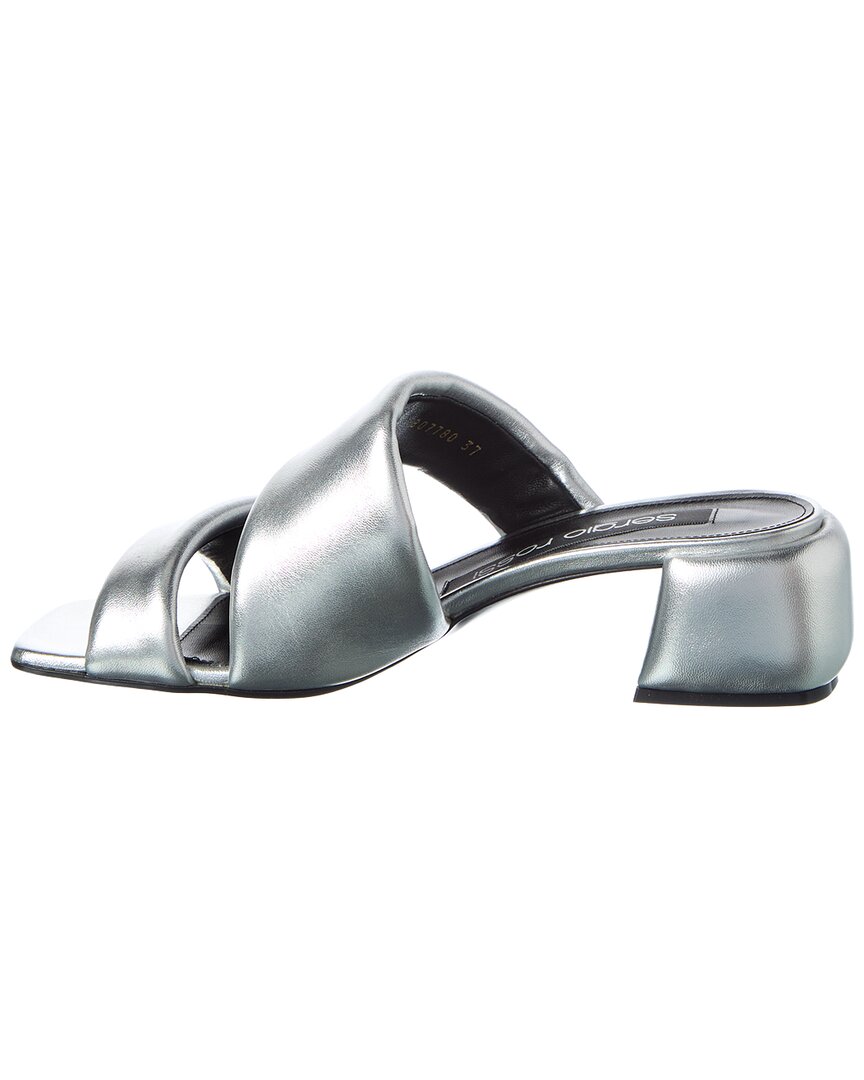 Sergio Rossi Sergio Rossi Spongy 45 Leather Sandal