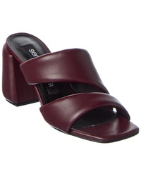 Sergio Rossi Sergio Rossi Spongy 80 Leather Sandal