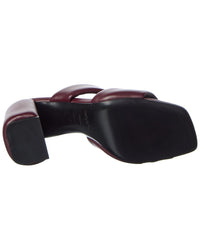 Sergio Rossi Sergio Rossi Spongy 80 Leather Sandal