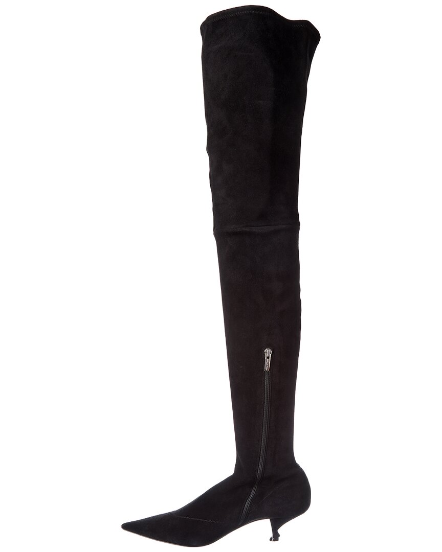 Sergio Rossi Sergio Rossi Halima 40 Suede Over-The-Knee Boot