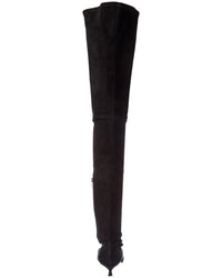 Sergio Rossi Sergio Rossi Halima 40 Suede Over-The-Knee Boot
