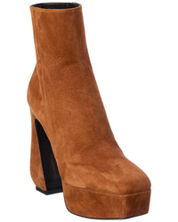 Sergio Rossi Sergio Rossi 85 Suede Platform Bootie