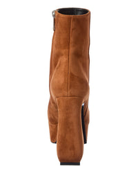 Sergio Rossi Sergio Rossi 85 Suede Platform Bootie