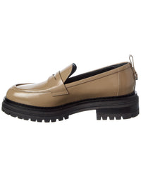 Sergio Rossi Joan Leather Loafer