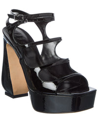 Sergio Rossi Sergio Rossi 90 Patent Platform Sandal