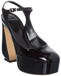 Sergio Rossi Sergio Rossi 85 Patent Platform Sandal